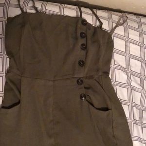 Brand new Olive green jumpsuit (never worn)